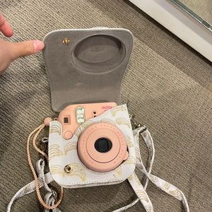 Fuji film camera with case